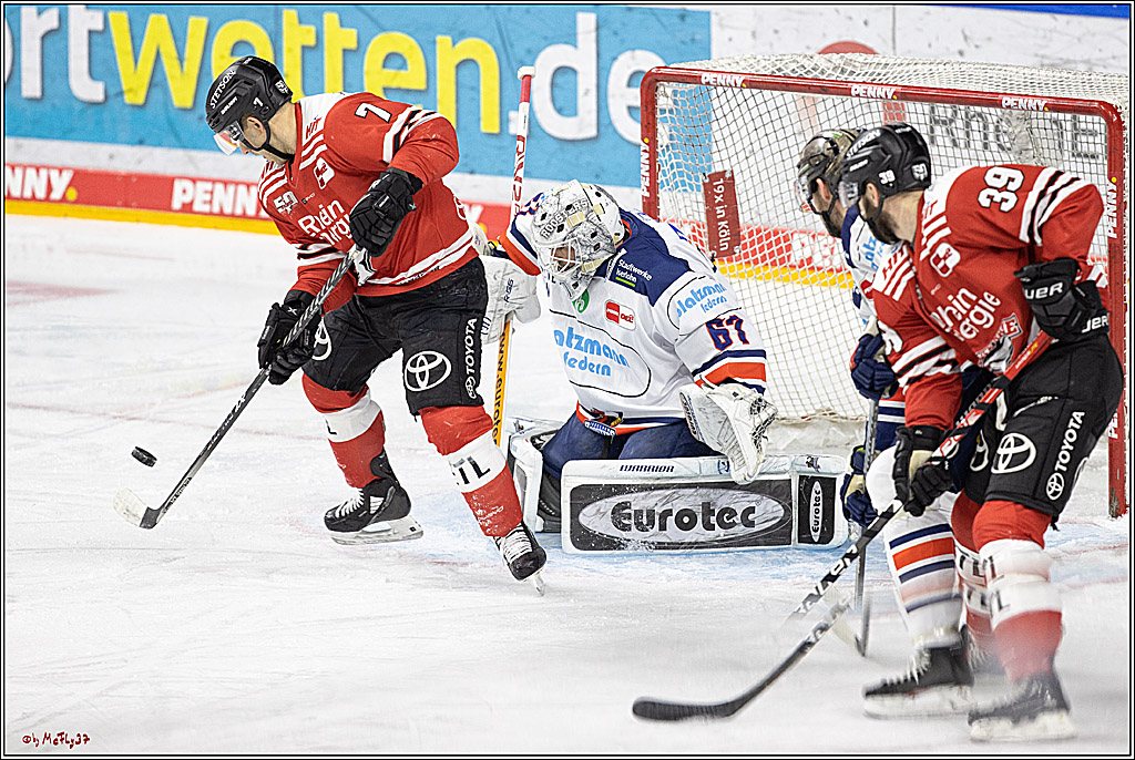 PENNY DEL;  Koelner Haie - Iserlohn Roosters; Koeln, 24.01.2023